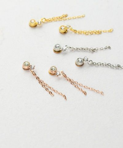 【ノンニッケル】サークル×シンプルチェーン