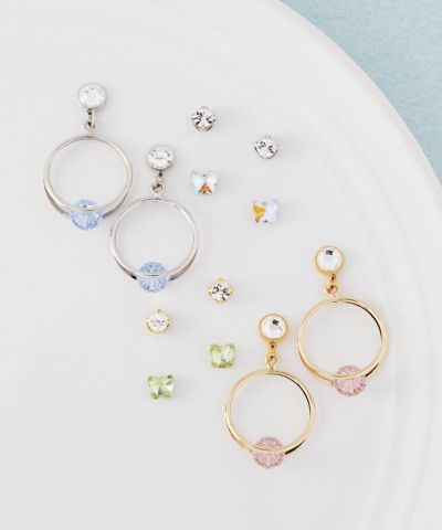 なつ空ターコイズピアス 4点セット | Leange WEB SHOP